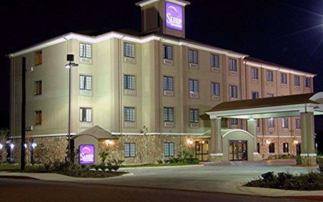 Отель Sleep Inn & Suites at Six Flags США, Сан-Антонио - отзывы, цены и фото номеров - забронировать отель Sleep Inn & Suites at Six Flags онлайн вид на фасад