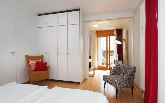 Kaiservillen Heringsdorf - Appartement mit 1 Schlafzimmer und Terrasse D201