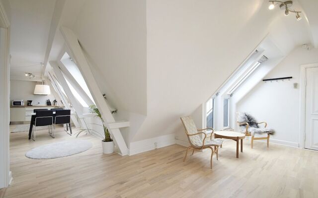 Апартаменты Bright and Modern Apartment With a Rooftop Terrace in the Center of Copenhagen Копенгаген спа