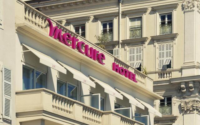 Отель Mercure Nice Marché Aux Fleurs Франция, Ницца - 13 отзывов об отеле, цены и фото номеров - забронировать отель Mercure Nice Marché Aux Fleurs онлайн вид на фасад