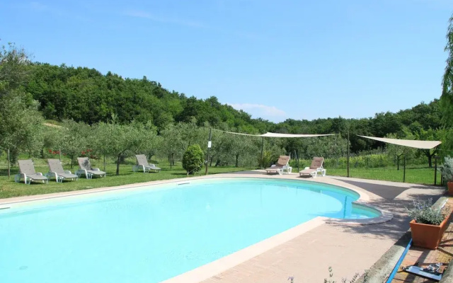 Nice Apartment in Guasticce With Pool