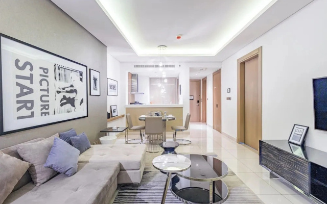 Superhost 1BR DAMAC Towers Paramount