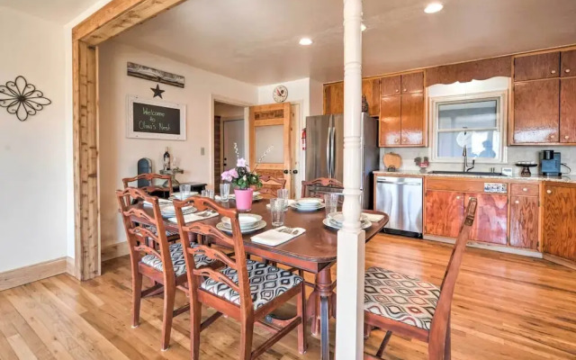 1 Mi to Dtwn Fredericksburg: Quiet Getaway w/ Yard