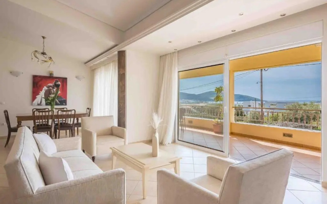 Anavissos 3bdr Seaview Beachhouse with Bbq