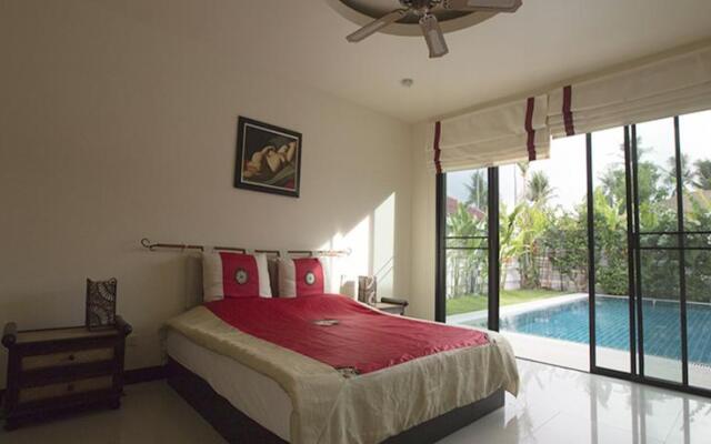 Отель Comfortable Pool Villa D комната для гостей