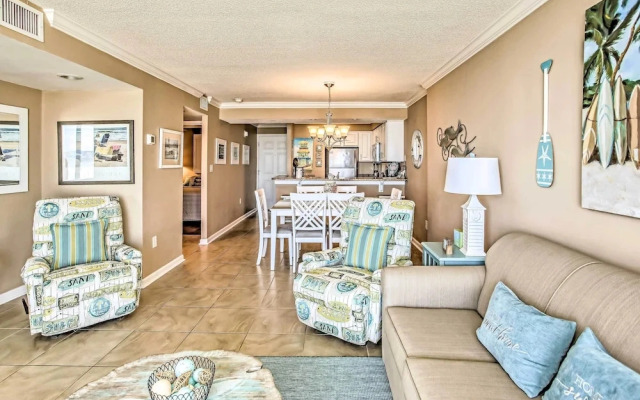 2 Mi to Golfing: Oceanfront Myrtle Beach Condo