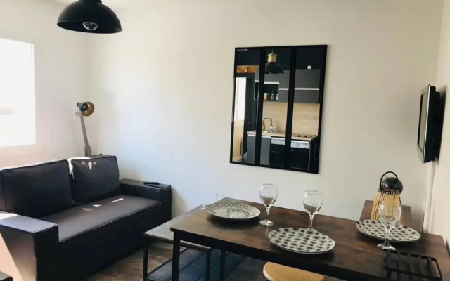 Appartement 2/3 pers, centre ville avec parking.