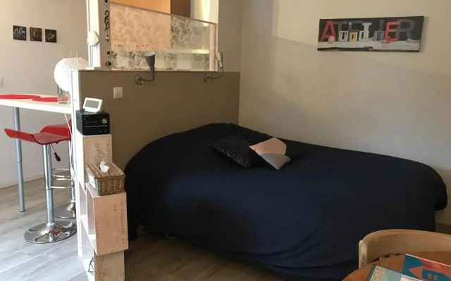 Studio rez-de-chaussée, à Lesquin/Lille aéroport