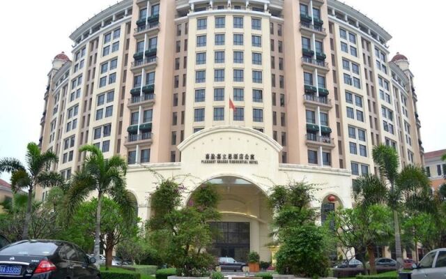Guangzhou Pleasant Grasse Hotel вид на фасад