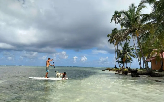 Private Bedroom on Paradise San Blas Island