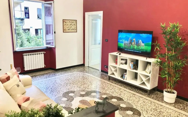 Genoa Getaway! Mm Principe Roomy Flat