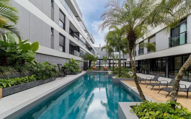 On the sea Court Apartment in Campeche Rvm0203