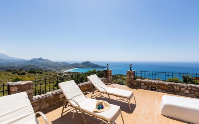 Anastasia Villa, view to Libyan sea, By ThinkVilla