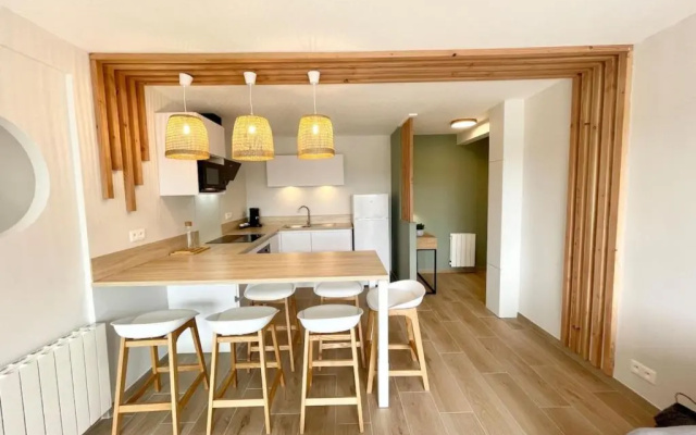 T3 Neuf Archi Cocooning Terrasse Face a la Mer