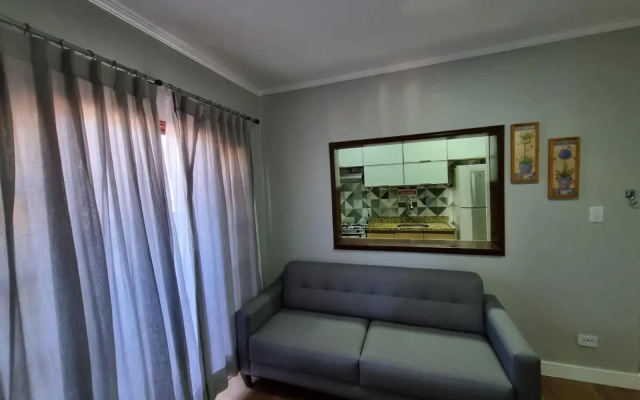 Apartamento encantador com 50 m da praia Pereque-açú