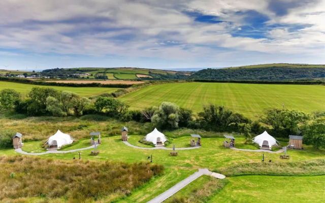 Bell Tent in North Devon Near Stunning Beaches