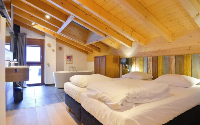 Chalet in French Alps Near Lake Geneva