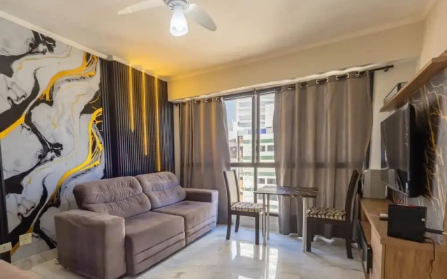 Apto Pet Friendly Beira-mar c Garagem no Boqueir o