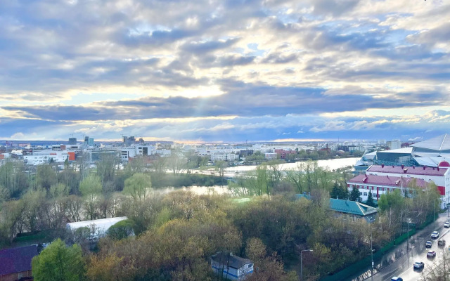 Квартира с видом на озеро