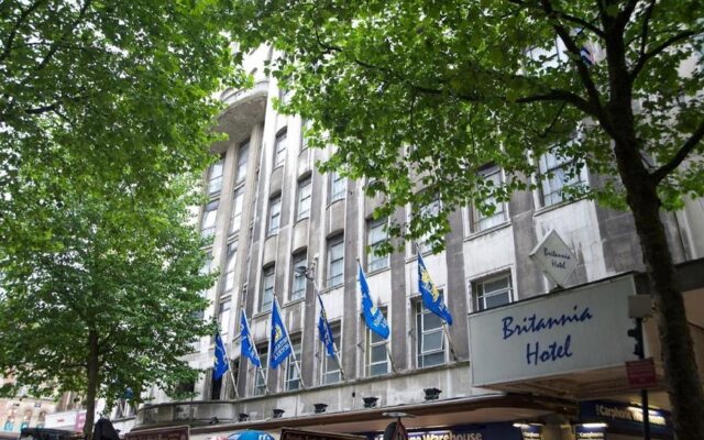 The Britannia Hotel Birmingham Бирмингем вид на фасад