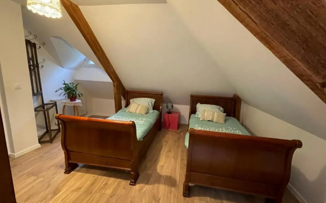 Chambre ambiance campagne chic