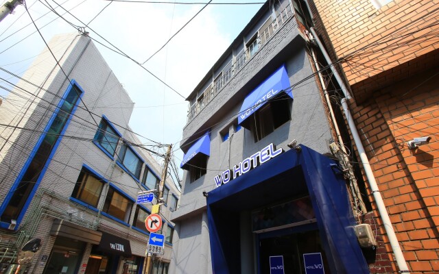 Hotel WO in Itaewon вид на фасад