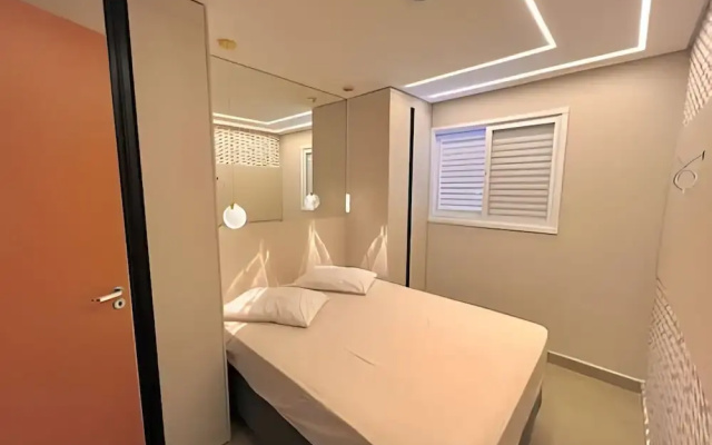 Apto Novo - Conforto a 5 min da Praia
