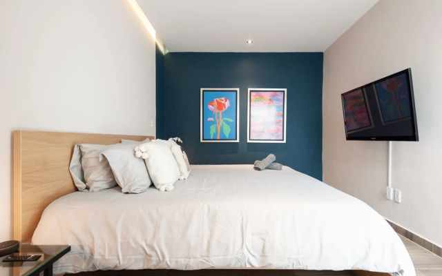 Comfort Apartment With Terrace at Condesa
