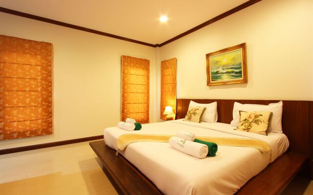 Отель The Green Beach Resort вид на фасад