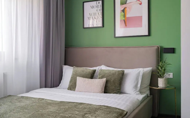 Cismigiu Park Studio - Fresh & Serene Flat with Light-Filled Interiors