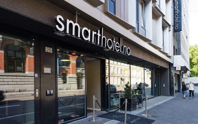 Отель Smarthotel Oslo вид на фасад