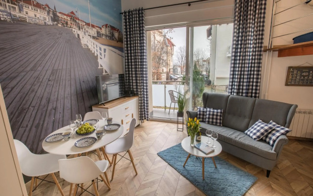 Apartament Chopina 5 m5 - Centrum Sopotu 3 min do Monciaka