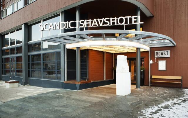 Отель Scandic Ishavshotel вид на фасад