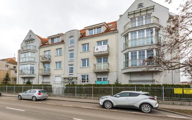 Апартаменты Imperial Apartments - Baltica Сопот вид на фасад