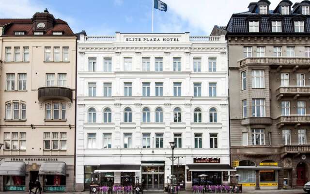 Отель Elite Plaza Hotel Malmö Швеция, Мальме - отзывы, цены и фото номеров - забронировать отель Elite Plaza Hotel Malmö онлайн вид на фасад