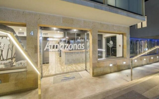 Hotel Amazonas вид на фасад