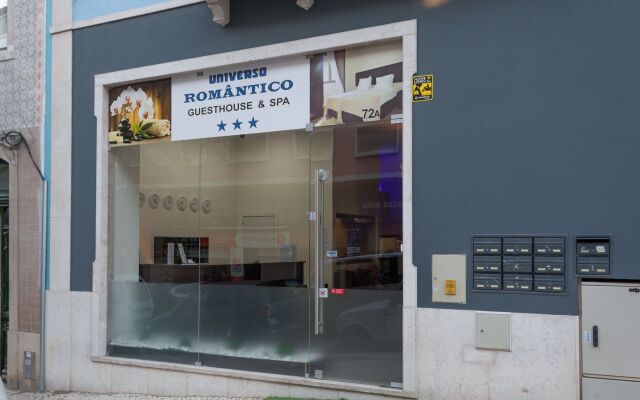 Отель Universo Romântico Guesthouse & Spa вид на фасад