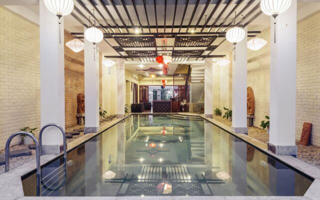 Отель Thien Thanh Boutique Хойан вид на фасад