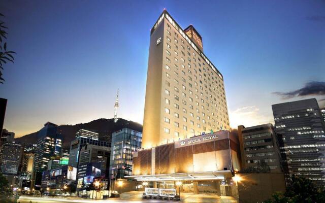Royal Hotel Seoul вид на фасад