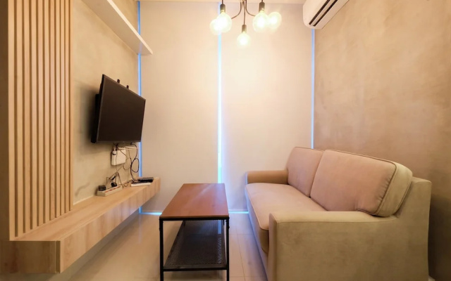 1BR for 3 Pax at Brooklyn Alam Sutera Apartment