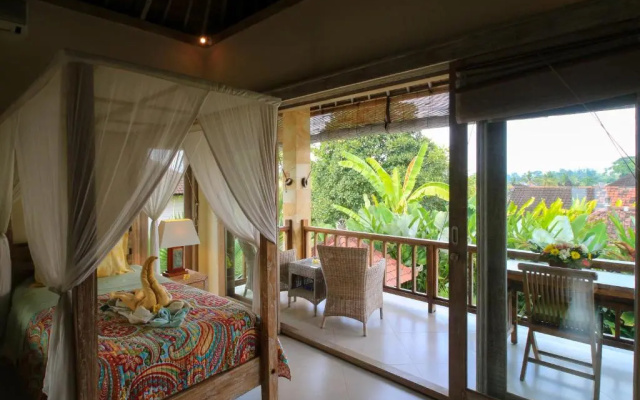 Artsy 2 Bed Villa/Ubud/Pool/AC/Gardens/Penestanan