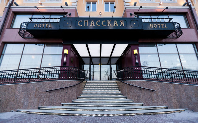 Гостиница Best Western Plus Spasskaya в Тюмени 4 отзыва об отеле, цены и фото номеров - забронировать гостиницу Best Western Plus Spasskaya онлайн Тюмень вид на фасад