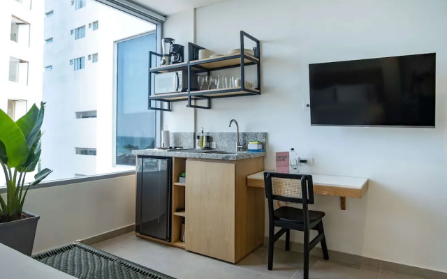 w Prestigious Loft w Modern Terrace in CTG