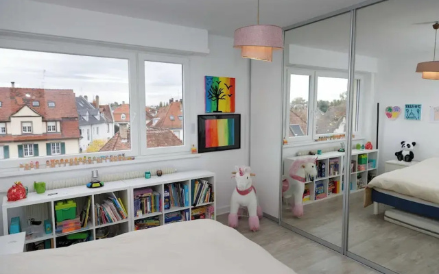 Superb 3bdr/6p Family Flat in Strasbourg