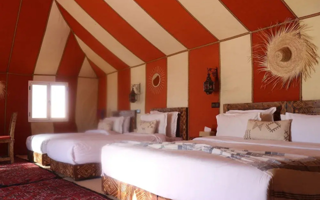 Luxury nomadic tented camp