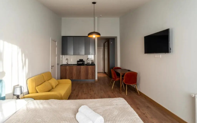 Charming Studio Apartment for 4 In New Gudauri