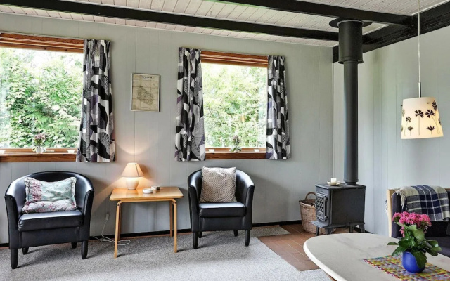 Modern Holiday Home in Bornholm With Roofed Terrace
