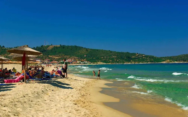 Beachfront Double Room at House Blerina in Sarti