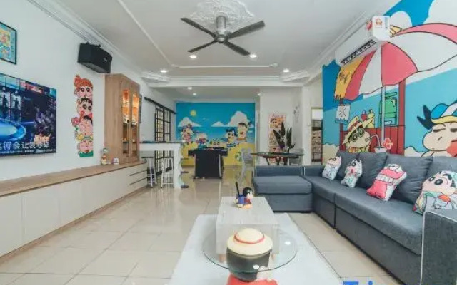 ShinChan Chill 14pax Homestay@Bukit Indah
