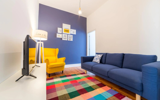 Lisbon heart 1-cozy Flat-Family Friendly
